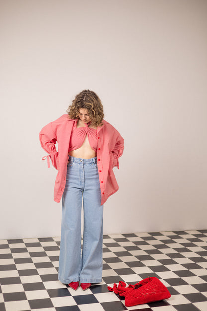 Red checkered shirt